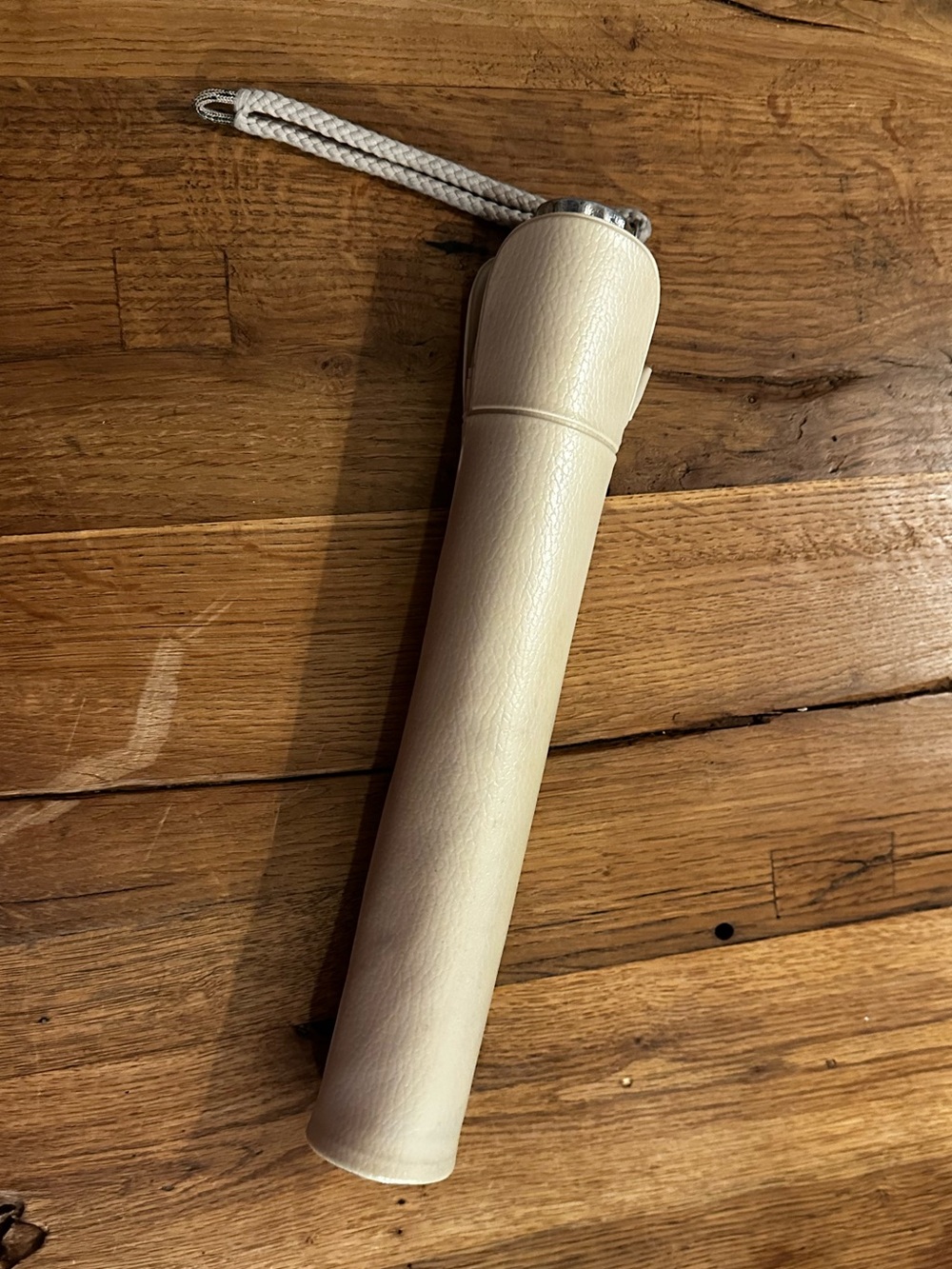 Vintage Knirps Red Dot Mespo umbrella with cover